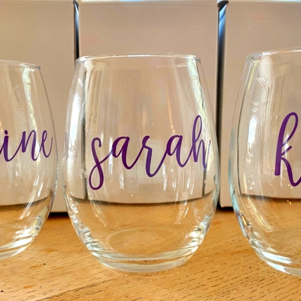 Customized Wine Glass